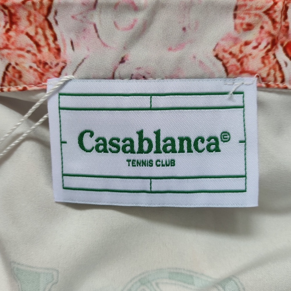 Casablanca Multicolor Botanical Print Button-Down Shirt - Picture 2 of 8